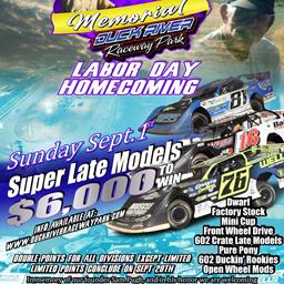 LABOR DAY SAM PUGH MEMORIAL &amp; DUCK RIVER RACEWAY PARK HOMECOMING