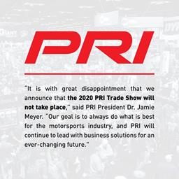 PRI 2020 has been Canceled