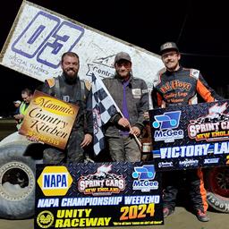 Underdog Nick Comeau Scores First SCoNE Win at Unity Raceway