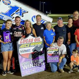 Bubak Wins Lucas Oil ASCS Western Kansas Showdown Opener At WaKeeney Speedway