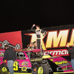 Murty Tops Field in Modifieds, Olson Repeats in Northern SportMods, and Reynolds, Knutson, Bryan, and Kilwine also Find Checkers