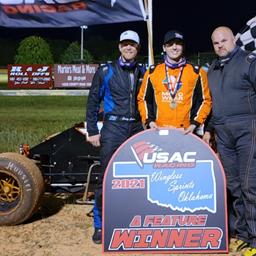 WILSON JETS TO VICTORY IN ADA&#39;S USAC WSO OPENER