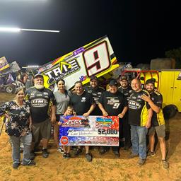 Whittington Back On Top At Deep South Speedway With ASCS Hurricane Area Super Sprints