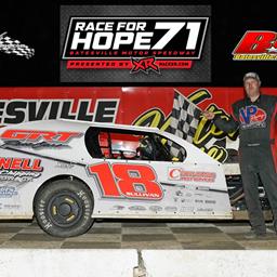 Sullivan scores preliminary victory, finishes fifth in Race for Hope 71 at BMS