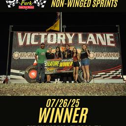 Dylan Harris Dominates in Win with Sunset Grill POWRi Vado Non-Wing Sprints