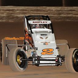 Joshua Shipley Earns Top-Five Finish After Year-Long Break from Non-Wing Sprint Cars