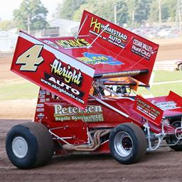 Alex, Paul Pokorski steer Akright Auto 360 Sprint Cars to top-10 showings at Plymouth