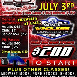 Butler Missouri&#39;s Electric City Speedway on Tap!