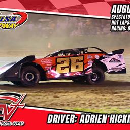 Hickman prepares for Revival Dirt Late Model Series at Tulsa Speedway!