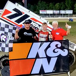 BAKER COOKS IN USCS WIN AT MAGNOIA MOTOR SPEEDWAY