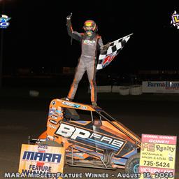 Midkiff Wins Last Corner Thriller In Night Before The Mile At Lincoln Speedway