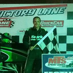 Mike Burkin wins MTS Feature at Winston Speedway