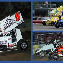 Great Lakes Family of Sprints Unloads at Tri-City Motor Speedway