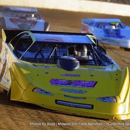 Theiss Attends Midwest Dirt Track Championship at Thunderbird Speedway