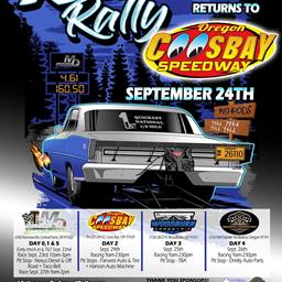 Redwood Rally Drag &amp; Drive Event Wednesday September 24