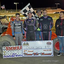 Saiz Stretches Point Lead with Victory at Sandia Speedway