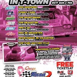 Pro Mods, Top Alcohol Funny Cars Coming to Tulsa for Osage Casino Hotel Throwdown in T-Town