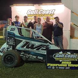 Chamberlain, Howard, Landry and McNeil Capture NOW600 Weekly Racing Wins at Gulf Coast Speedway!
