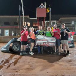 Seibers visits Quicksilver victory lane at Clarksville Speedway