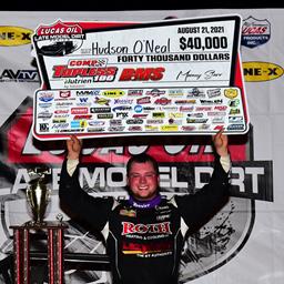 O’Neal Edges Davenport for First Career Topless 100 Victory