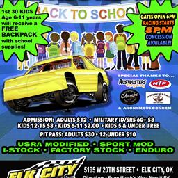 Backpack Giveaway Aug 3rd