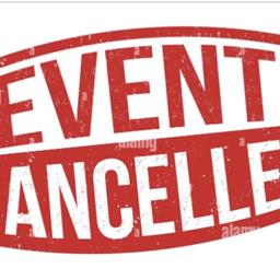 JUNE 6TH Event Cancelled