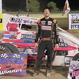 Cody Gardner Leads It All With ASCS Elite Non-Wing At Boyd Raceway