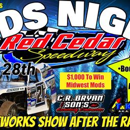 Kids Night and Roger Rieck Memorial Midwest Modified Special UP NEXT