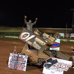 Shane Morgan Rolls To ASCS Southern Outlaw Sprint Victory