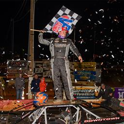 Brown Scores First Career World of Outlaws Win at Cherokee