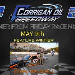 John Trudell of Onondaga, MI Wins Season Opener for The Shaheen Chevrolet Cadillac Late Model Sportsman!