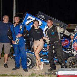 Another wild night at Bear Ridge Speedway for the Royal Moses #57 Memorial Race! The Granite State Micro Sprints brought the heat, literally, with som