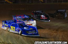 Eighth-place finish in Peach State Classic at Senoia Raceway
