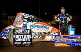 BACON CONQUERS TERRE HAUTE, WINS FIRST USAC INDIANA SPRINT WEEK RACE IN 3 YEARS