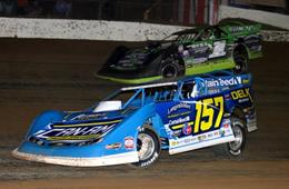 Mike Marlar reunites with Ronnie Delk at Boothill Speedway with World of Outlaws
