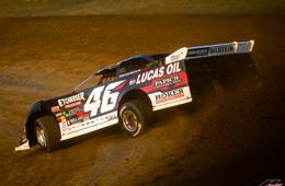 Pair of 12th-place finishes with Lucas Oil at Brownstown Speedway