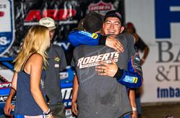 Alberson rallies for $15,000 victory with Lucas Dirt at 34 Raceway