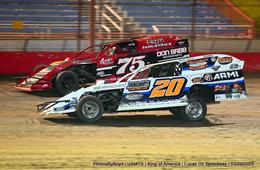 Sanders turns in pair of top-10 results at Lucas Oil Speedway