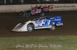 Tyler Millwood fourth in Magnolia Motor Speedway's Governor's Cup with Crate Rac