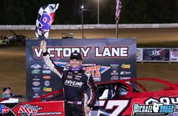 Marlar grabs $5,000 payday in surprise visit to Mudlick Valley Raceway