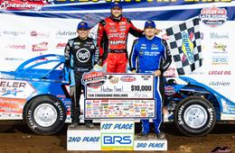 Third-place showing in Cowboy Classic during Show-Me 100 weekend at Lucas Oil Sp