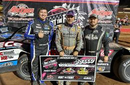 Alberson grabs podium finish with Hunt the Front Super Dirt Series at Talladega