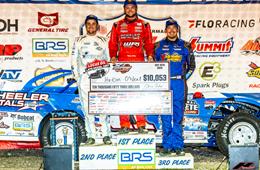 Alberson tackles long stretch with Lucas Oil Late Model Dirt Series; podium outi