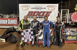 Tyler Millwood competes in inaugural Dixie Crate Nationals at Dixie Speedway