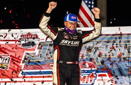 Mike Marlar Triumphs for First Career Jackson 100 at Brownstown