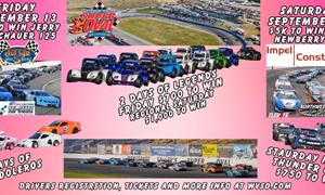 Big Racing Weekend September 13-14th