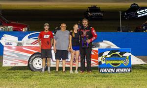 Hughes tops competitive field at Longdale Speedway
