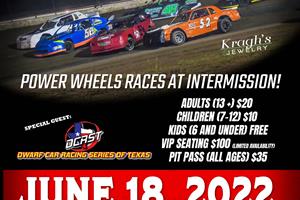 06/18/2022 Race Day Schedule/Information