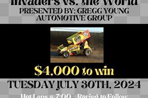 Sprint Invaders Take on All Comers Tuesday in Bloomfield!