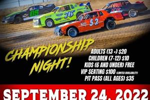 September 24, 2022 Race Day Information!